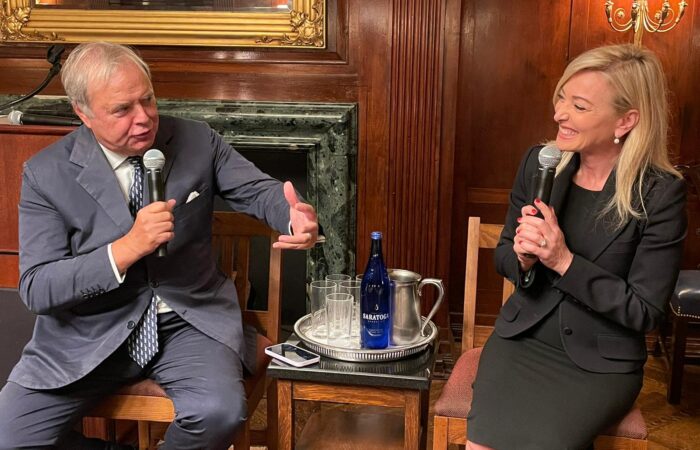 Mario Platero e Federica Marchionni