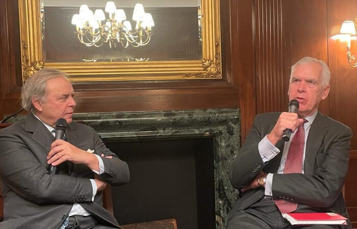 Mario Platero with Philip K. Howard